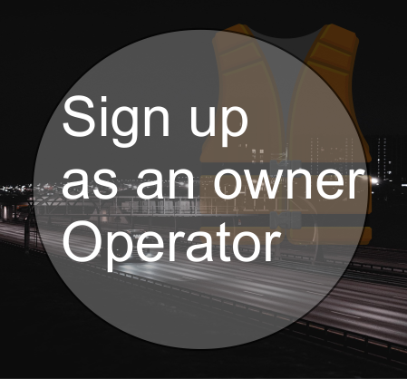 sign up as an owner operator